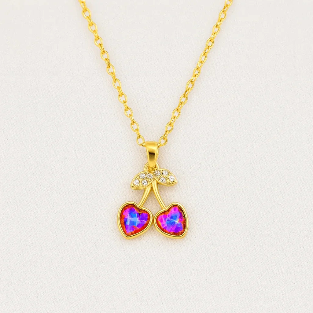 Galaxy cherry ketting - | SIERADENBABE