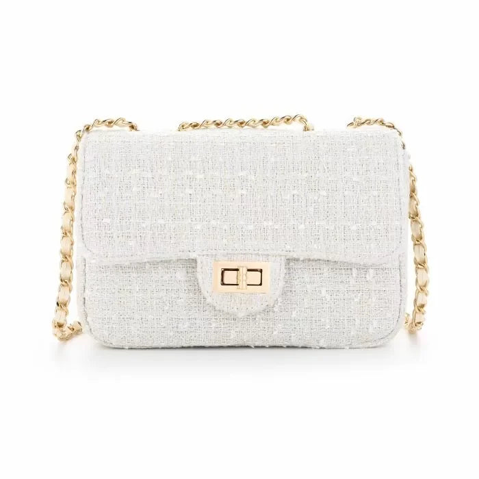 Chique Crossbody Tasje - Wit - | SIERADENBABE
