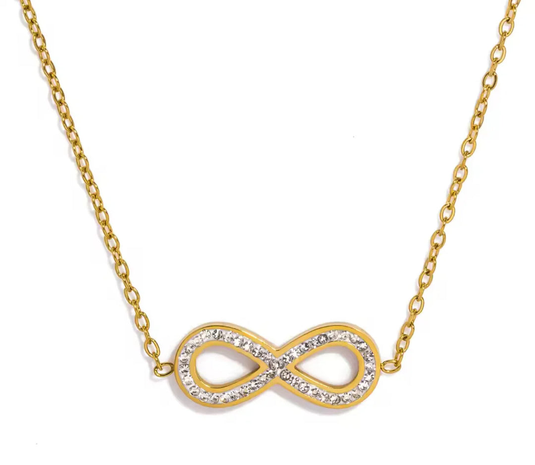 Infinity sparkle ketting -  | SIERADENBABE