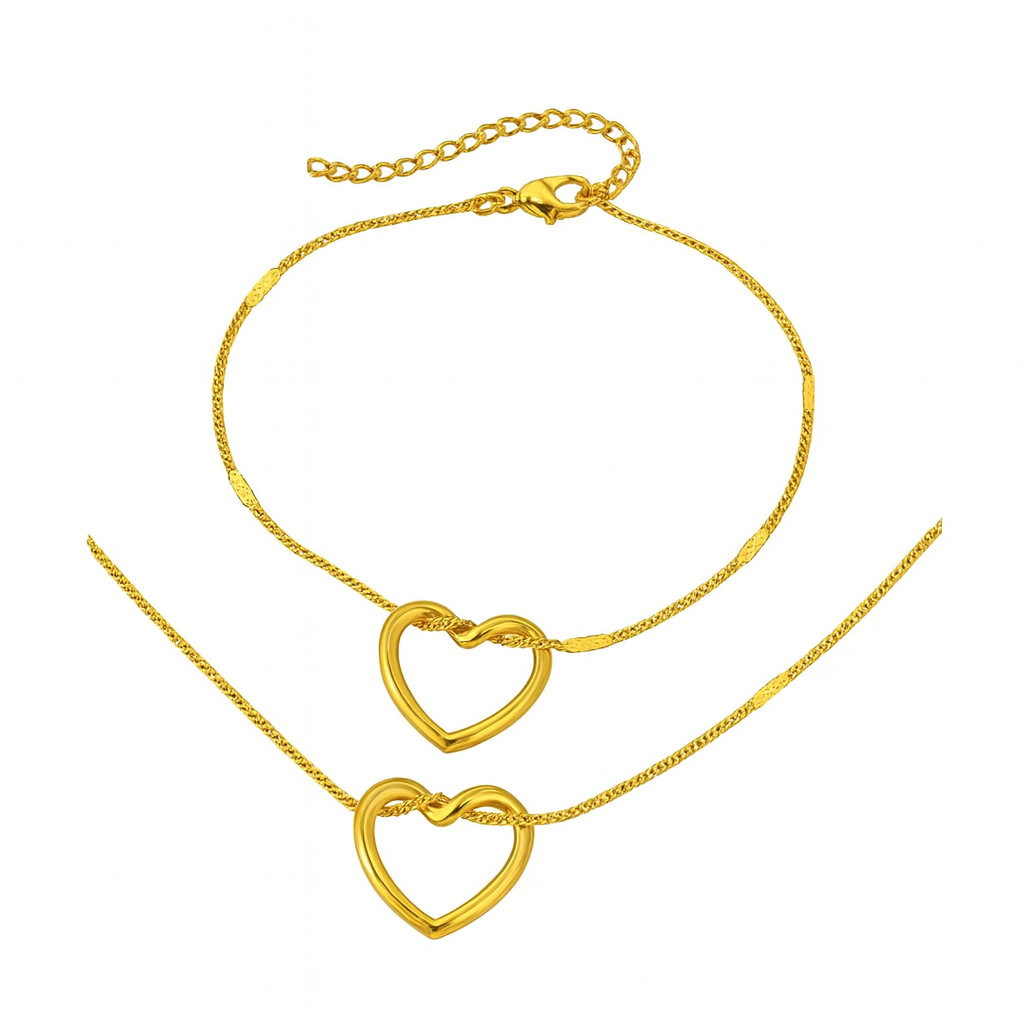 Forever Love stainless steel set