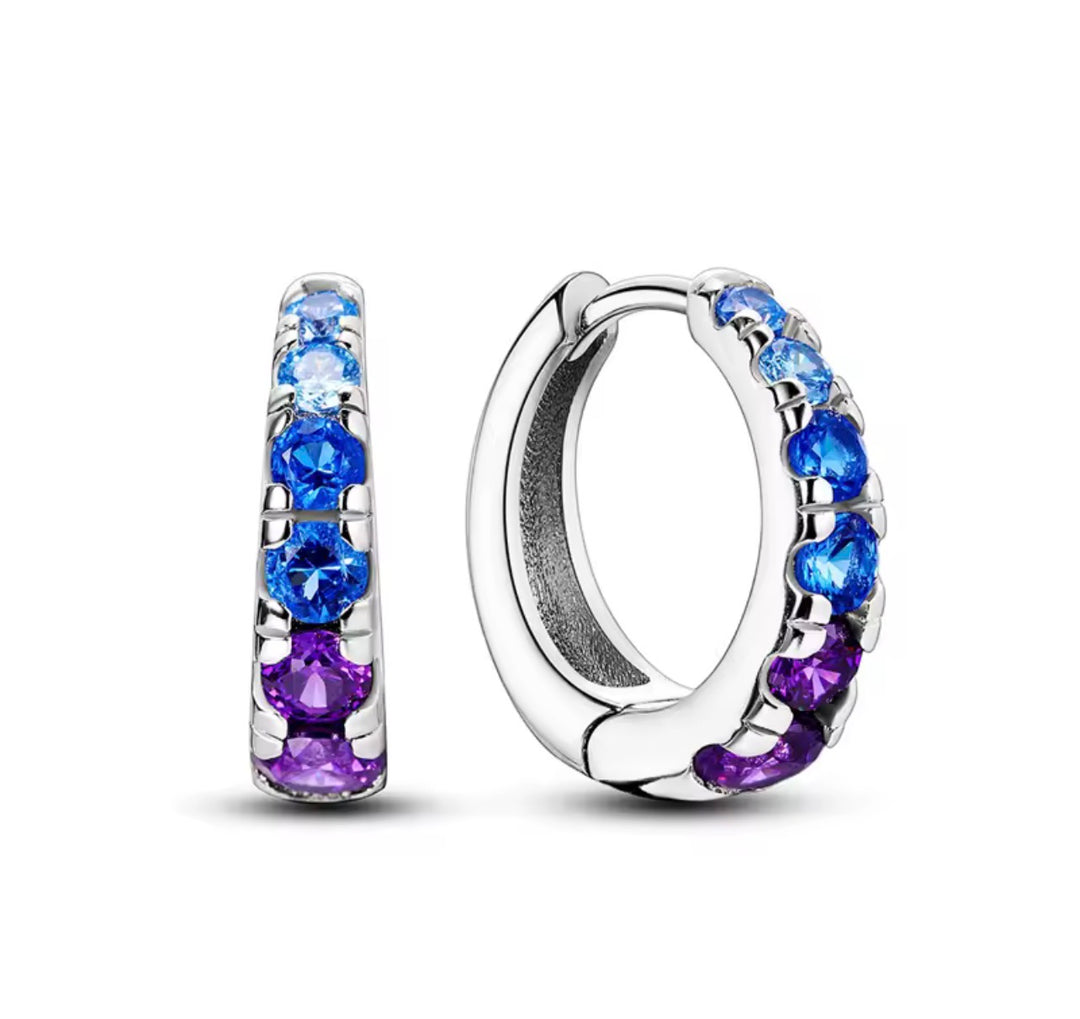 Mermaid Vibes zilveren oorbellen