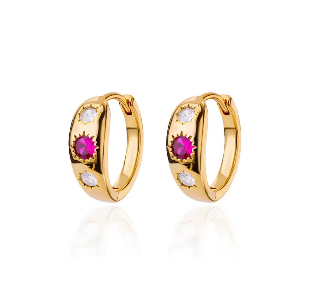 Bubblegum Bliss Hoops